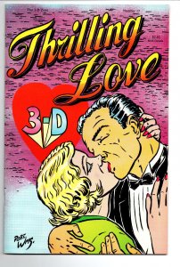3-D Zone #17 Thrilling Love - Pre-Code 1950s Reprints - No Glasses -1989- (-NM) 