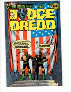 JUDGE DREDD #6 1985) Copper Age Eagle Comics / ID#142