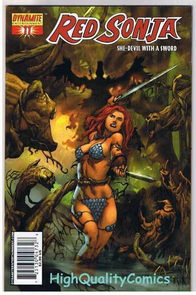 RED SONJA #11, NM+, Mel Rubi cv, Robert Howard, 2005, more RS in store