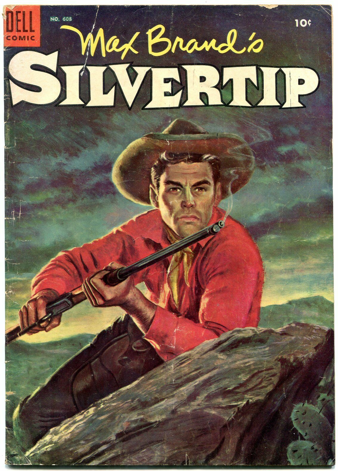 Max Brand S Silvertip Four Color Comics Dell Western VG Comic Books Golden Age