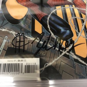 Amazing Spider-Man (2023) # 31 (CGC 9.8 SS) Signed Jim Cheung * Wells * Census=1