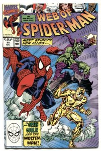 Web Of Spider-man #66 1990-Green Goblin VF/NM