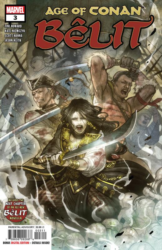 Age Of Conan Belit #3 (Marvel, 2019) NM