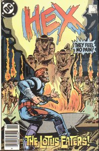 HEX (1985 Series) #3 NEWSSTAND Very Fine Comics Book
