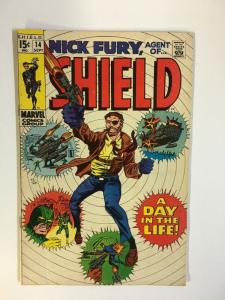 NICK FURY AGENT OF SHIELD 14 VG-F September 1969