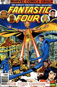 FANTASTIC FOUR  (1961 Series)  (MARVEL) #216 NEWSSTAND Very Good Comics Book