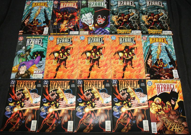 AZRAEL MODERN AGE COMIC LOT 37PC (VF-NM)