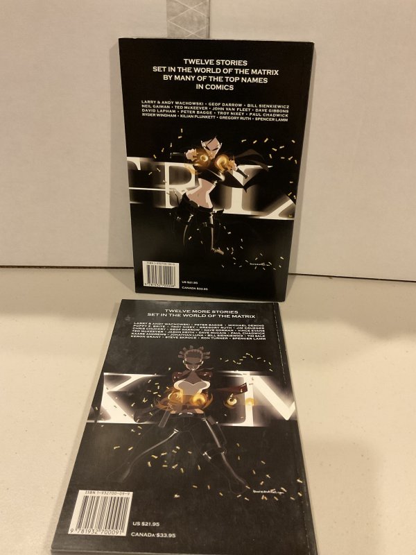 Matrix Comics Volumes 1 and 2  TPBs (Cover Price $44)