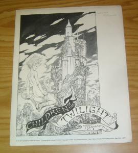 Children of the Twilight Portfolio by Mike Kaluta w/limited plate (202 of 1,000)