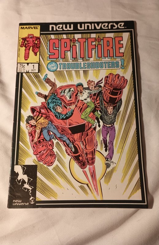 Spitfire and the Troubleshooters #1 (1986)