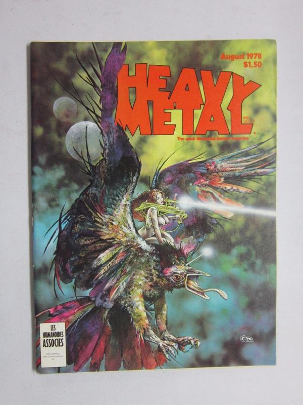 Heavy Metal Magazine - all 12 different average 6.0/FN (1978)