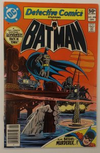 Detective Comics #498 Newsstand Edition (1981)