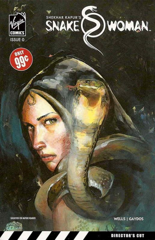 Snake Woman #0 VF/NM; Virgin | save on shipping - details inside