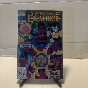 Excalibur #25 • Galactus Cover! (Marvel Comics, August 1990)