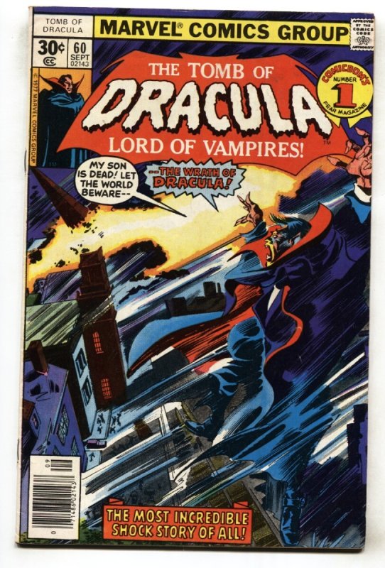 TOMB OF DRACULA #60 -late issue--MARVEL--HORROR--FN/VF