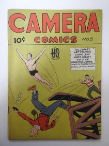 Camera Comics #5 (1945) VG+ Condition!