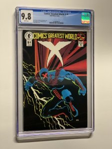 Comics’ Greatest World X 1 cgc 9.8 wp 1993 dark horse 