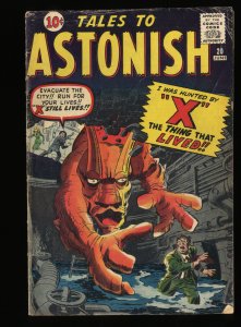 Tales To Astonish #20 VG- 3.5