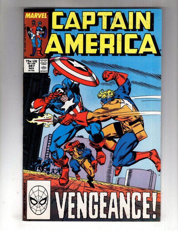 Captain America #347 (1988)     / ID#21