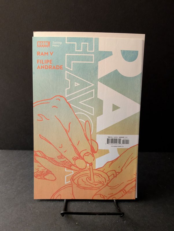 Rare Flavours Tasting Menu Ashcan #1 Filipe Andrade Cover (2023)