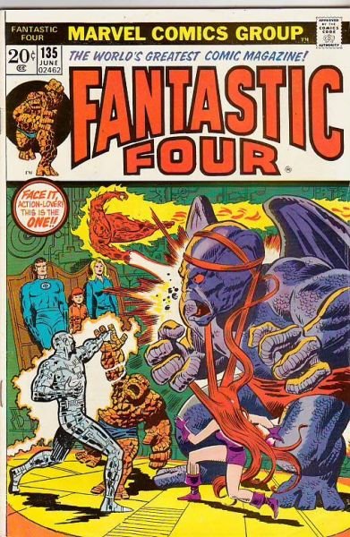 Fantastic Four #135 (Jun-73) FN/VF Mid-High-Grade Fantastic Four, Mr. Fantast...