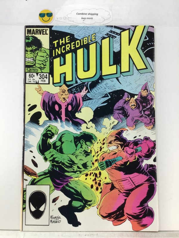 The Incredible Hulk #304 (1985) VFN