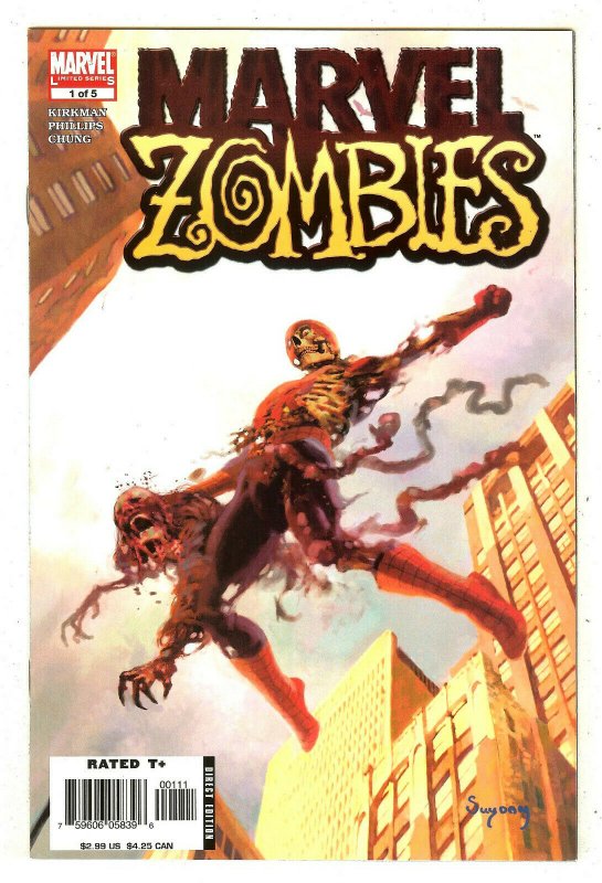 Marvel Zombies 1   Amazing Fantasy #15 cover swipe