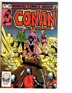 10 Conan Barbarian Marvel Comics # 126 127 129 138 139 140 145 146 147 148 GJ4