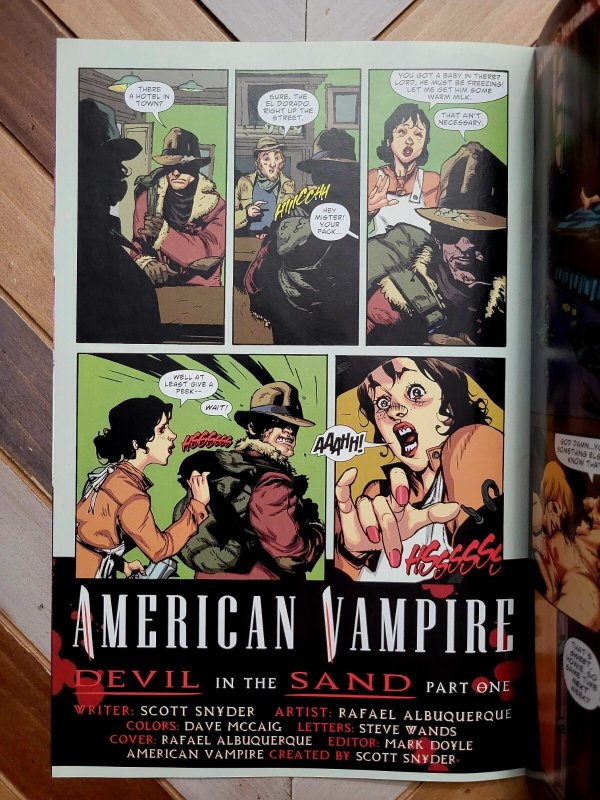 American Vampire #6, 7, 9 FN (DC/Vertigo 2010) Scott Snyder, Raphael Albuquerque