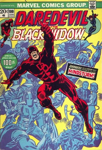 Daredevil #100 (ungraded) stock photo