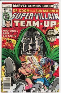 Super-Villain Team-Up #13 (1977) Namor the Sub-Mariner