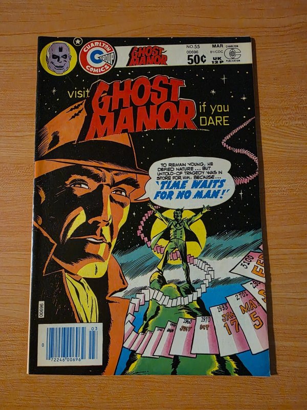 Ghost Manor #55 ~ VERY FINE - NEAR MINT NM ~ 1981 Charlton Comics