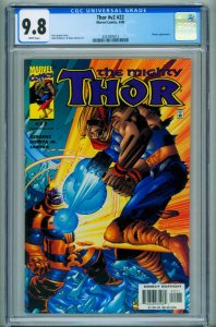 THOR v.2 #22 CGC 9.8 comic book 2000  comic book-Marvel 4343005013