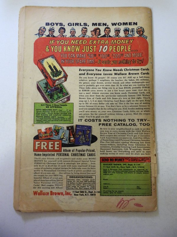 The Amazing Spider-Man #40 (1966) PR Condition missing 1 ad page, added staples