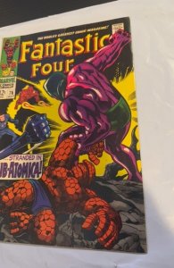 Fantastic Four #76 (1968) Stranded in Sub-Atomica