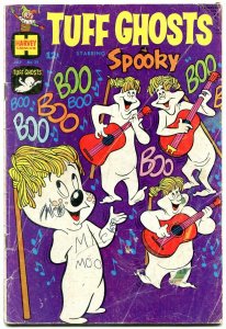 TUFF GHOSTS #29 1967-SPOOKY-HARVEY COMICS ROCK COVER FR/G