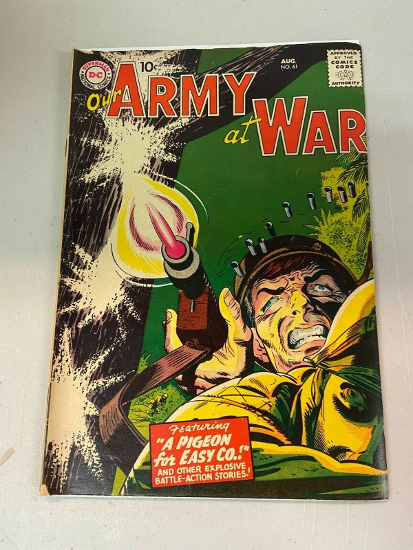 Our Army at War 61 VG-  Pre Sgt. Rock Easy Company