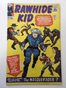 The Rawhide Kid #49 (1965) VG- Condition tape pull fc, moisture stain