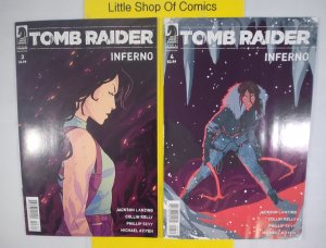 Tomb Raider Inferno #1 2 3 4 1-4 Set 2018 Dark Horse Comics