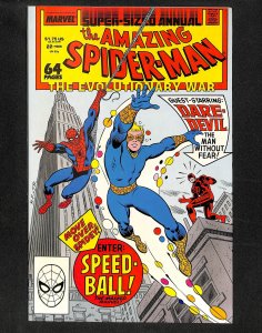 Amazing Spider-Man Annual #22 1st App. Speedball