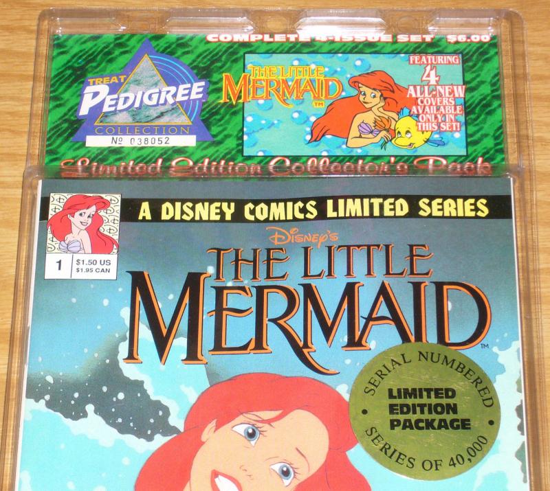 Treat Pedigree Collection: Disney's the Little Mermaid VF/NM complete series 1-4