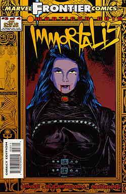 Mortigan Goth: Immortalis #3 VF/NM ; Marvel UK | Frontier Mark Buckingham