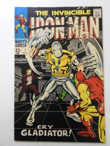 Iron Man #7 (1968) Beautiful VF-NM Condition!