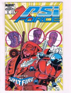 PsiForce #21 VF Marvel Comics Comic Book Spitfire DE16