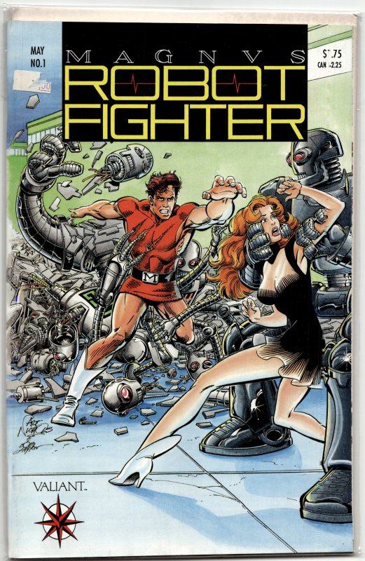 Magnus Robot Fighter #1 (1991) Magnus, Robot Fighter [Key Issue]