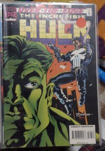 incredible hulk  # 433 1995 marvel disney punisher over the edge