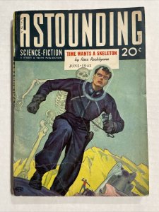 Astounding Science Fiction Pulp June 1941 Volume 27 #4 G/VG