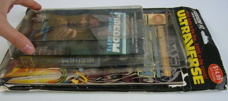 Firearm #0 + VHS with original card RARE RED VARIANT james robinson ultraverse