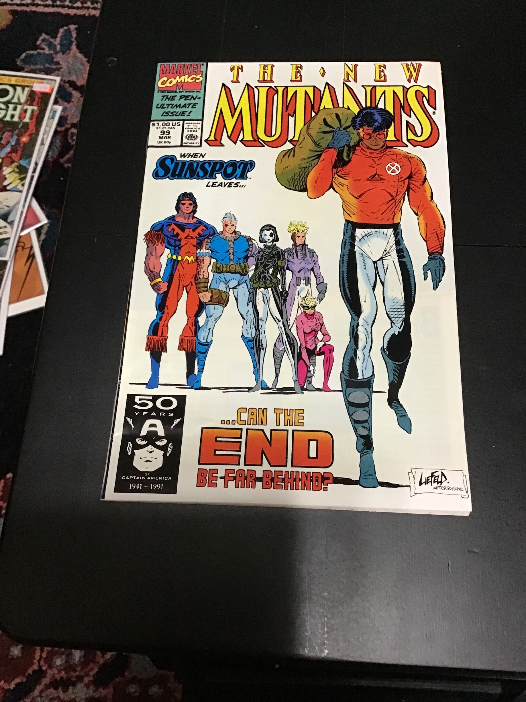 New Mutants (1983) #99, Comic Issues