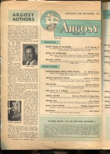 Argosy 9/1943-Popular--First bed-sheet issue-format change-Rafael DeSoto-pulp...